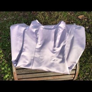 David’s Bridal Halter Top Dress